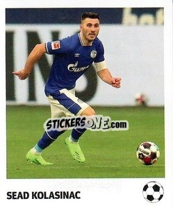 Sticker Sead Kolasinac - Pöhler, Typen, Zauberer!
 n. 147 - Juststickit