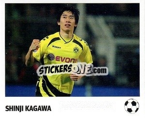 Sticker Shinji Kagawa - Pöhler, Typen, Zauberer!
 n. 132 - Juststickit