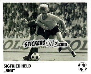 Sticker Sigfried Held - 'Sigi' - Pöhler, Typen, Zauberer!
 n. 109 - Juststickit