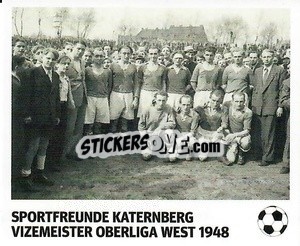 Sticker Sportfreunde Katernberg - 2ter Oberliga West 1948