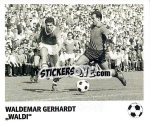 Sticker Waldemar Gerhardt - 'Waldi'