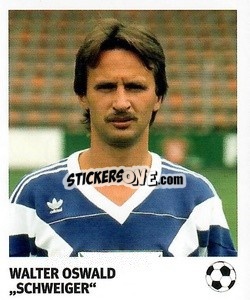 Sticker Walter Oswald - 'Schweiger'