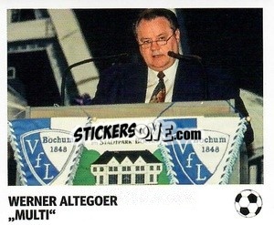 Sticker Werner altgoer - 'Multi'