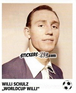 Sticker Willi Schulz - 'Worldcup Willi' - Pöhler, Typen, Zauberer!
 - Juststickit