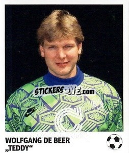 Sticker Wolfgang de Beer - 'Teddy'