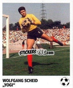 Sticker Wolfgang Sceid - 'Yogi' - Pöhler, Typen, Zauberer!
 n. 252 - Juststickit