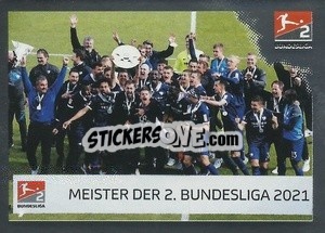 Sticker 2.Bundesliga Meister - German Football Bundesliga 2021-2022
 - Topps