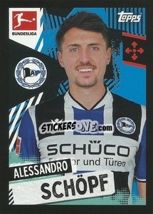 Sticker Alessandro Schöpf - German Football Bundesliga 2021-2022
 - Topps