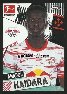 Sticker Amadou Haidara - German Football Bundesliga 2021-2022
 - Topps