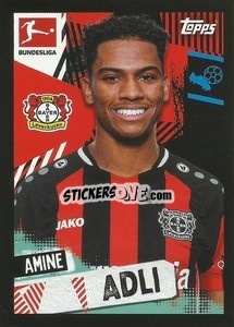 Sticker Amine Adli - German Football Bundesliga 2021-2022
 - Topps