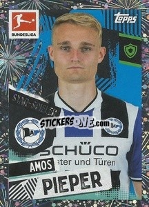 Sticker Amos Pieper - German Football Bundesliga 2021-2022
 - Topps