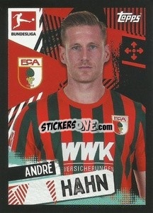 Sticker Andre Hahn - German Football Bundesliga 2021-2022
 - Topps