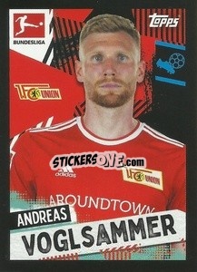 Sticker Andreas Voglsammer - German Football Bundesliga 2021-2022
 - Topps