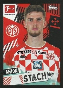 Sticker Anton Stach - German Football Bundesliga 2021-2022
 - Topps
