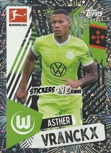 Sticker Aster Vranckx - German Football Bundesliga 2021-2022
 - Topps