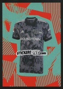 Sticker Auswärtstrikot - German Football Bundesliga 2021-2022
 - Topps