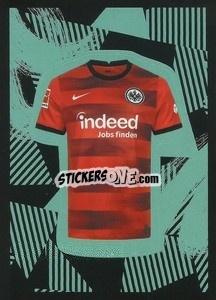 Sticker Auswärtstrikot - German Football Bundesliga 2021-2022
 - Topps