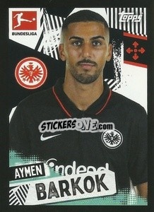 Sticker Aymen Barkok - German Football Bundesliga 2021-2022
 - Topps