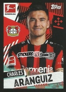 Sticker Charles Aranguiz - German Football Bundesliga 2021-2022
 - Topps