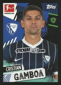 Sticker Christian Gamboa - German Football Bundesliga 2021-2022
 - Topps