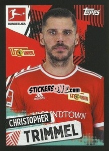 Sticker Christopher Trimmel - German Football Bundesliga 2021-2022
 - Topps