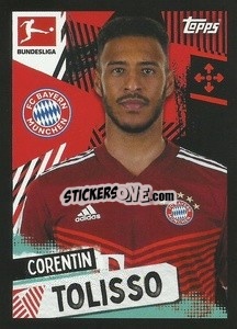 Sticker Corentin Tolisso - German Football Bundesliga 2021-2022
 - Topps