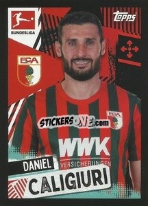 Sticker Daniel Caligiuri - German Football Bundesliga 2021-2022
 - Topps