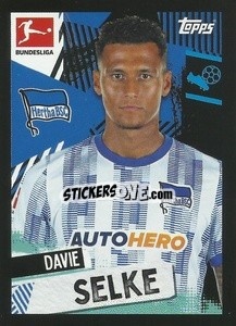 Sticker Davie Selke - German Football Bundesliga 2021-2022
 - Topps