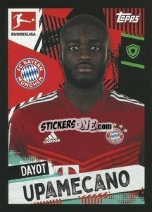 Sticker Dayot Upamecano - German Football Bundesliga 2021-2022
 - Topps