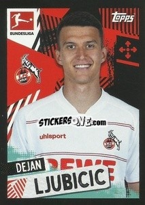 Sticker Dejan Ljubicic - German Football Bundesliga 2021-2022
 - Topps