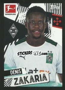 Sticker Denis Zakaria - German Football Bundesliga 2021-2022
 - Topps