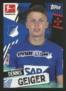 Sticker Dennis Geiger - German Football Bundesliga 2021-2022
 - Topps