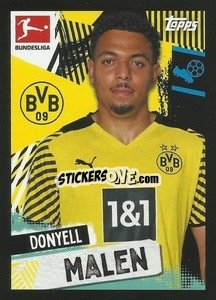 Sticker Donyell Malen - German Football Bundesliga 2021-2022
 - Topps