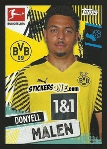 Figurina Donyell Malen - German Football Bundesliga 2021-2022
 - Topps