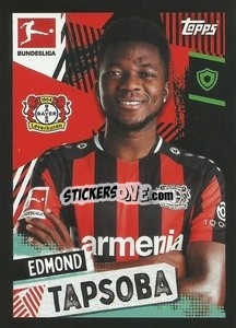 Sticker Edmond Tapsoba - German Football Bundesliga 2021-2022
 - Topps