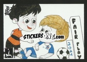 Sticker Elias – Bei Hansa Rostock wird Fairplay groß geschrieben - German Football Bundesliga 2021-2022
 - Topps