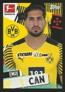 Sticker Emre Can - German Football Bundesliga 2021-2022
 - Topps