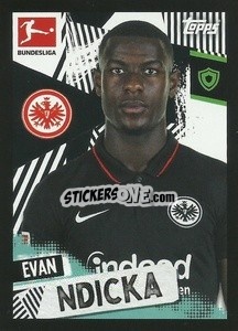 Sticker Evan Ndicka - German Football Bundesliga 2021-2022
 - Topps