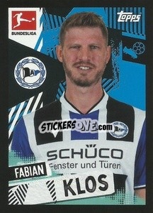 Sticker Fabian Klos - German Football Bundesliga 2021-2022
 - Topps