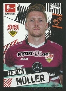 Sticker Florian Müller - German Football Bundesliga 2021-2022
 - Topps