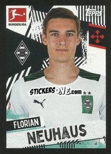 Sticker Florian Neuhaus - German Football Bundesliga 2021-2022
 - Topps