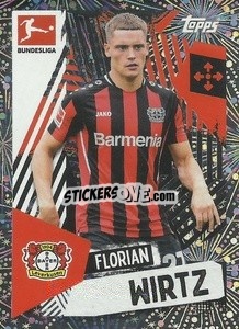 Sticker Florian Wirtz - German Football Bundesliga 2021-2022
 - Topps