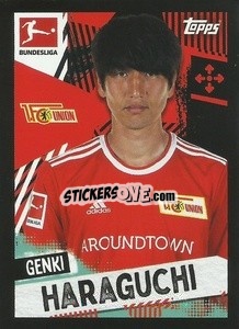 Sticker Genki Haraguchi - German Football Bundesliga 2021-2022
 n. 91 - Topps