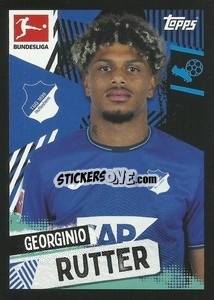 Sticker Georginio Rutter - German Football Bundesliga 2021-2022
 - Topps