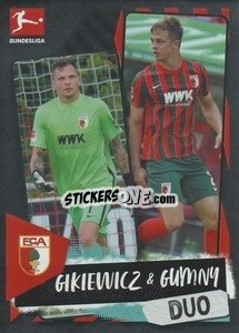 Figurina Gikiewicz & Gumny - German Football Bundesliga 2021-2022
 - Topps