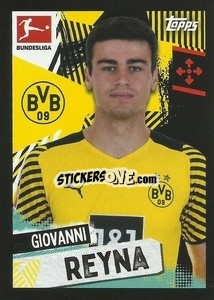 Sticker Giovanni Reyna - German Football Bundesliga 2021-2022
 - Topps