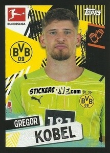 Sticker Gregor Kobel - German Football Bundesliga 2021-2022
 - Topps