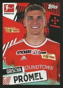 Sticker Grischa Prömel - German Football Bundesliga 2021-2022
 - Topps