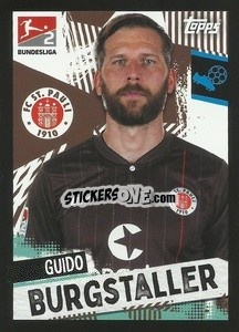 Cromo Guido Burgstaller (Fc St. Pauli) - German Football Bundesliga 2021-2022
 - Topps
