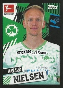 Cromo Havard Nielsen - German Football Bundesliga 2021-2022
 - Topps